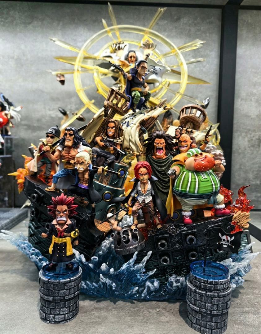 ワンピース 赤髪海賊団 特典付 フィギュア ガレージキット