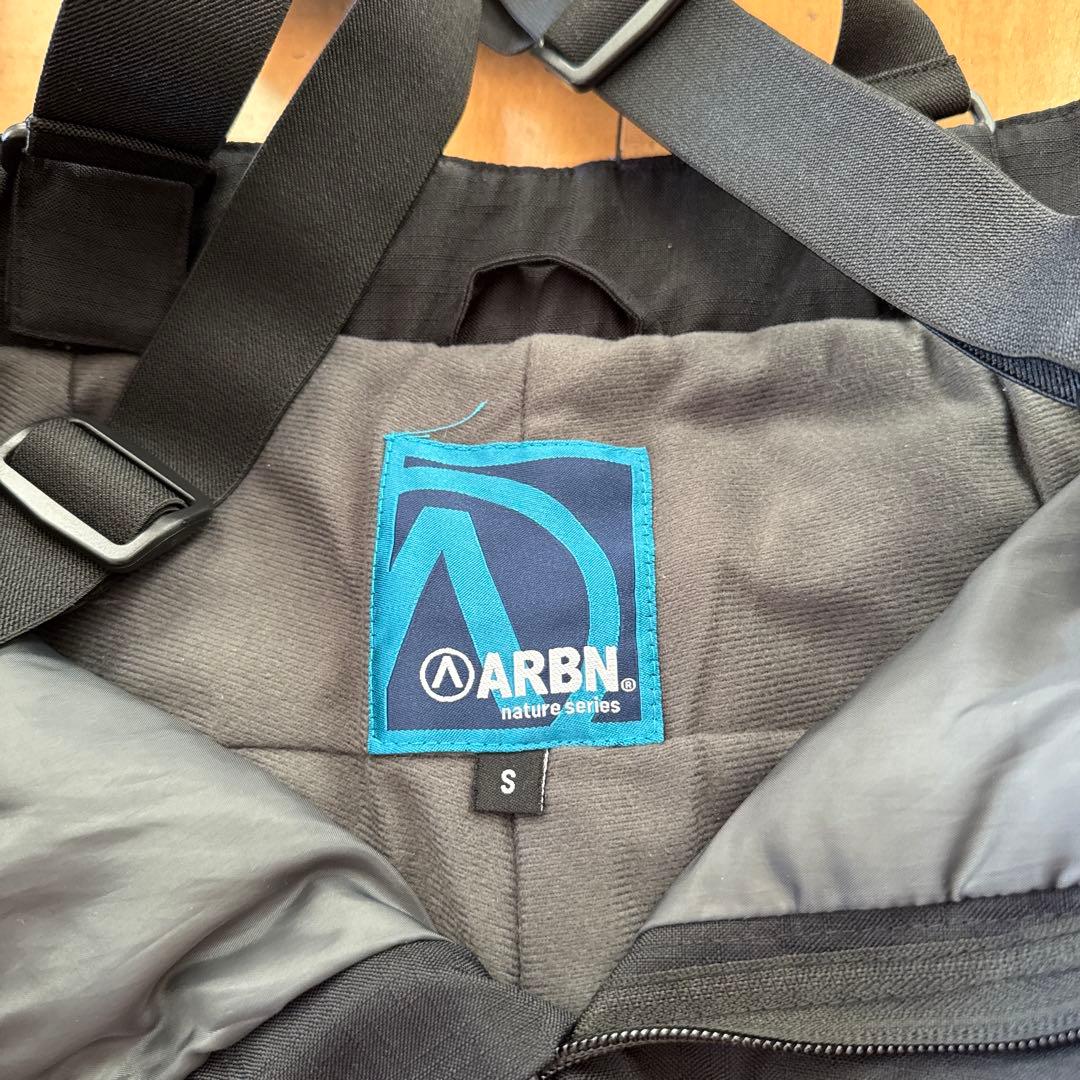 ARBN スノーボードウェアセット 160cm黒と白の雲模様