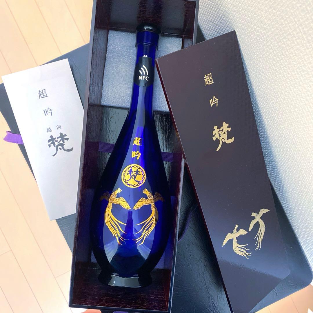 【空瓶/希少】梵　超吟　純米大吟醸　【漆箱入り】 720ml