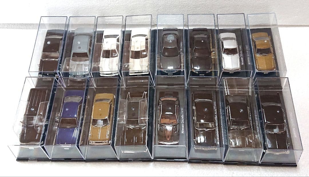 国産名車コレクション 1/43スケール 16台セット 未展示長期保管品 当時物