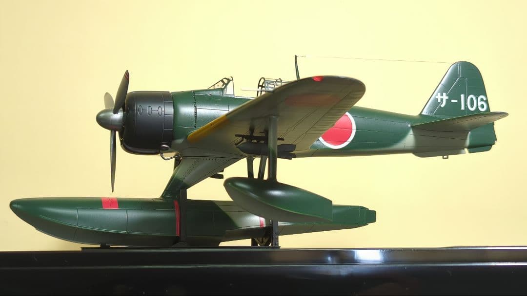 【user_81efbad7】【プラモデル完成品】1/48二式水上戦闘機