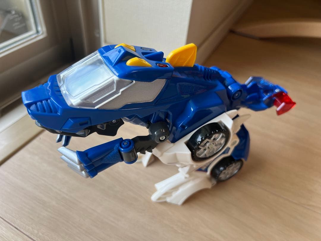 【美品】 変身恐竜 6体セット 知育玩具 変形 ロボット おもちゃ