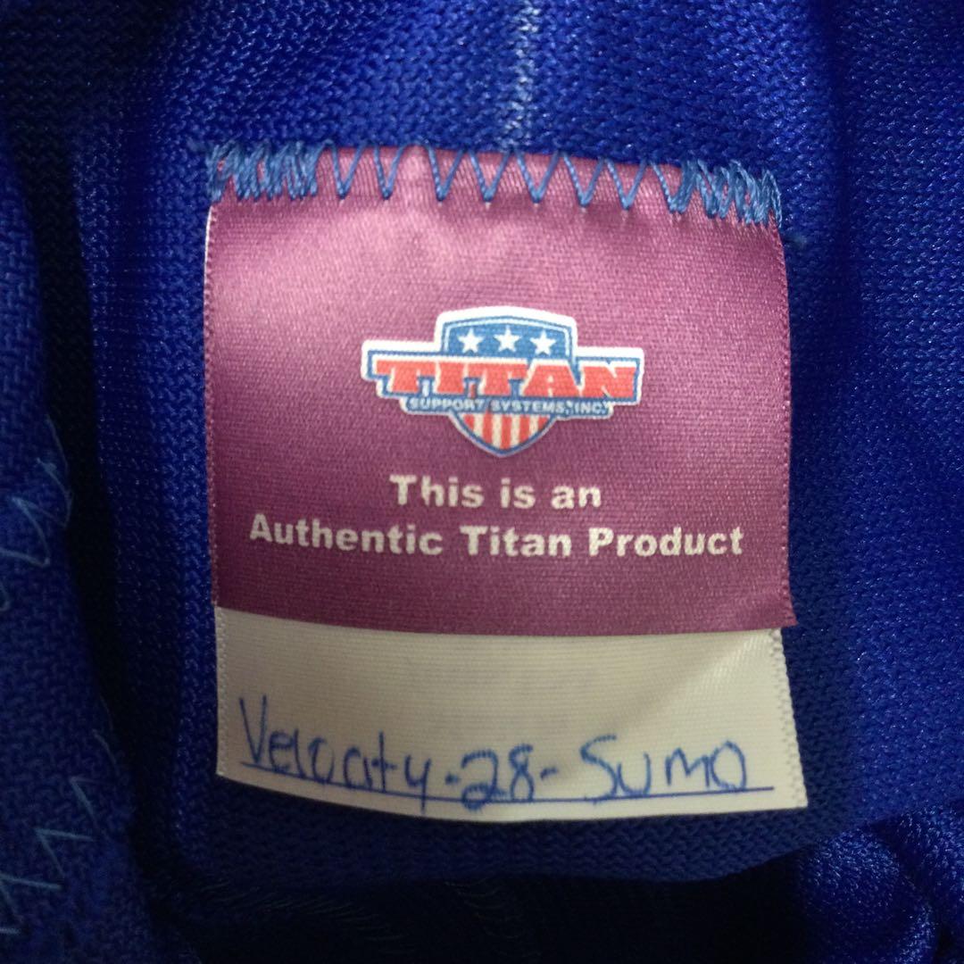 TITAN Velocity Sumo パワースーツ　サイズ28 （赤6）