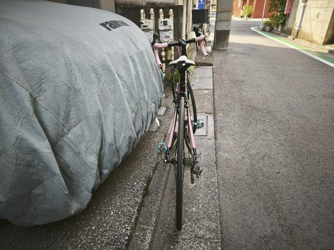 Bianchi ロードバイク ブラック/ピンク 700C