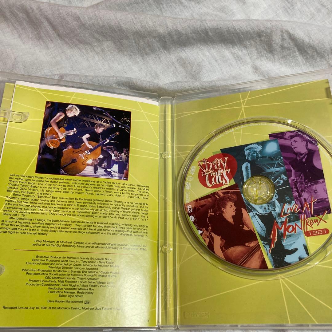 DVDストレイ・キャッツ/ライヴ・アット・モントルー1981