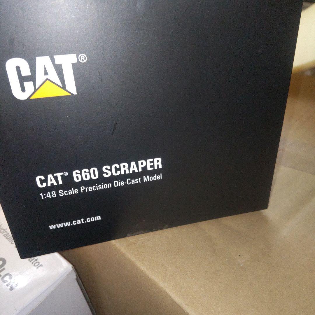 キャタピラー建機　CAT 660 SCRAPER 1/48