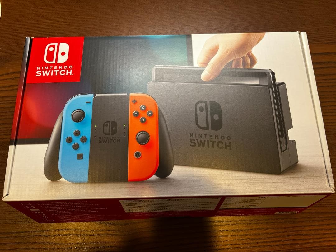 【美品】【備品完備】Switch ネオンブルー【24時間以内発送】