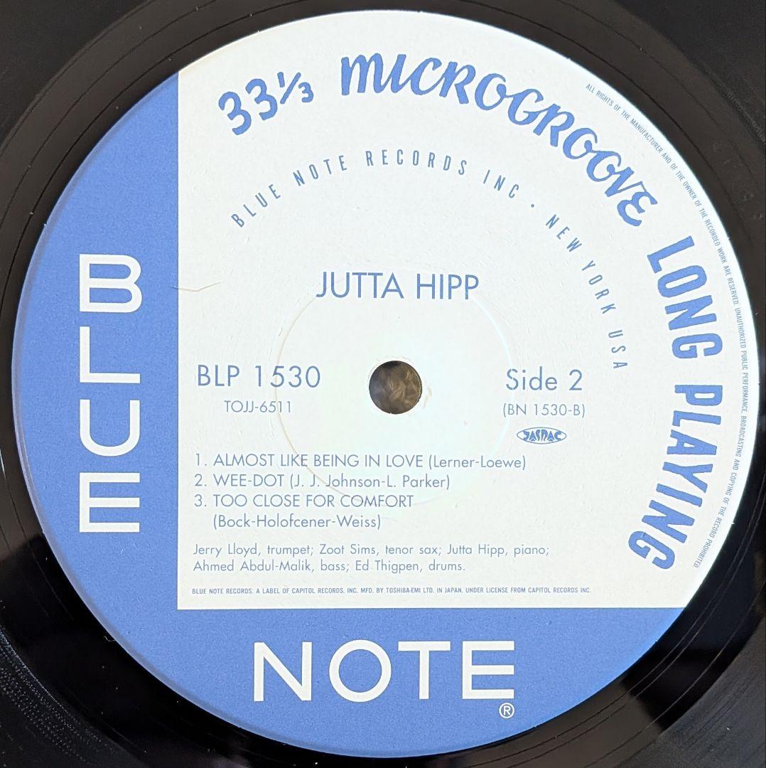 ユタ・ヒップ w/ズート・シムズ✳️国内180g重量盤