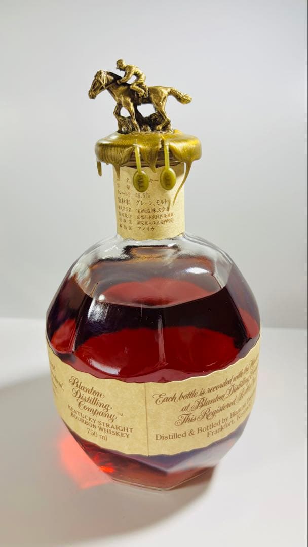 Blanton's シングルバレルバーボン1991年