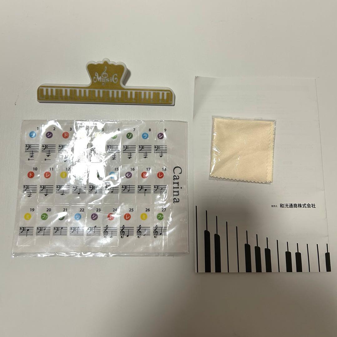 【超美品】carina ZE0088 折りたたみピアノ 88鍵盤 付属品付き