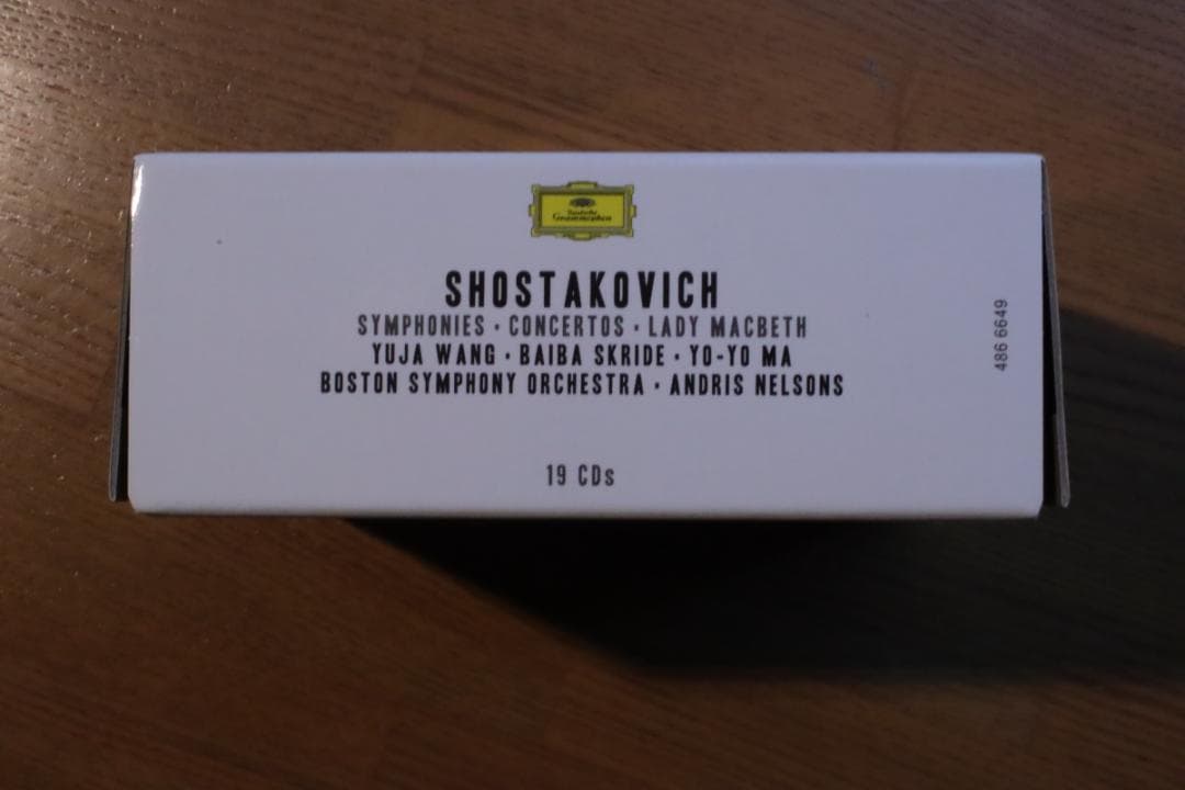 ネルソンス　ボストン交響楽団　ショスタコーヴィッチ全集　19CD