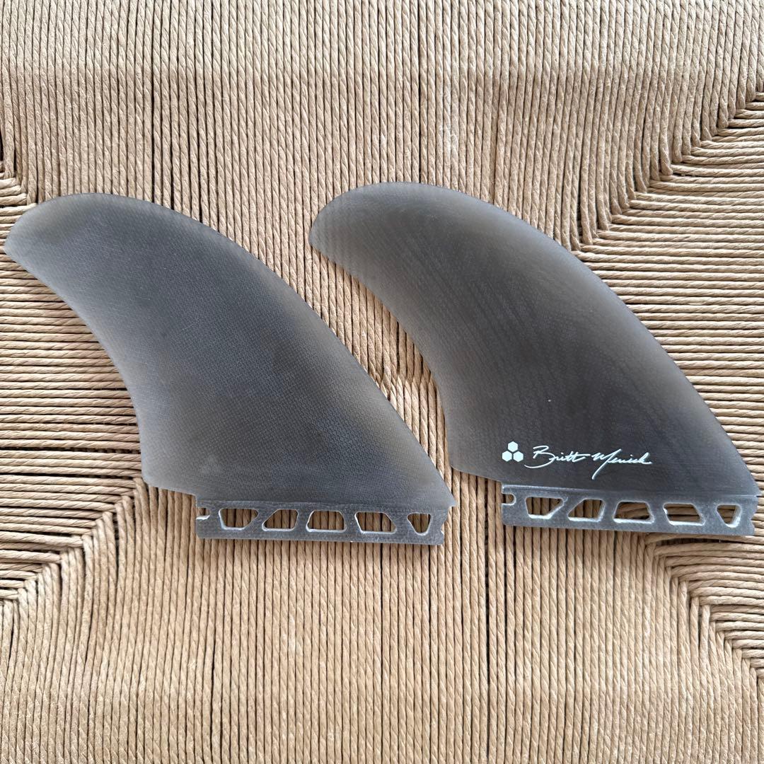 サーフボードフィン　CHANNEL S ツイン　2枚