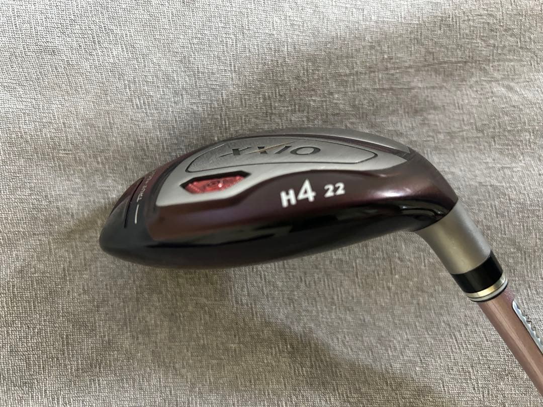 良品ゼクシオ10 XXIOレディース ハイブリッド3本セット　ユーティリティ