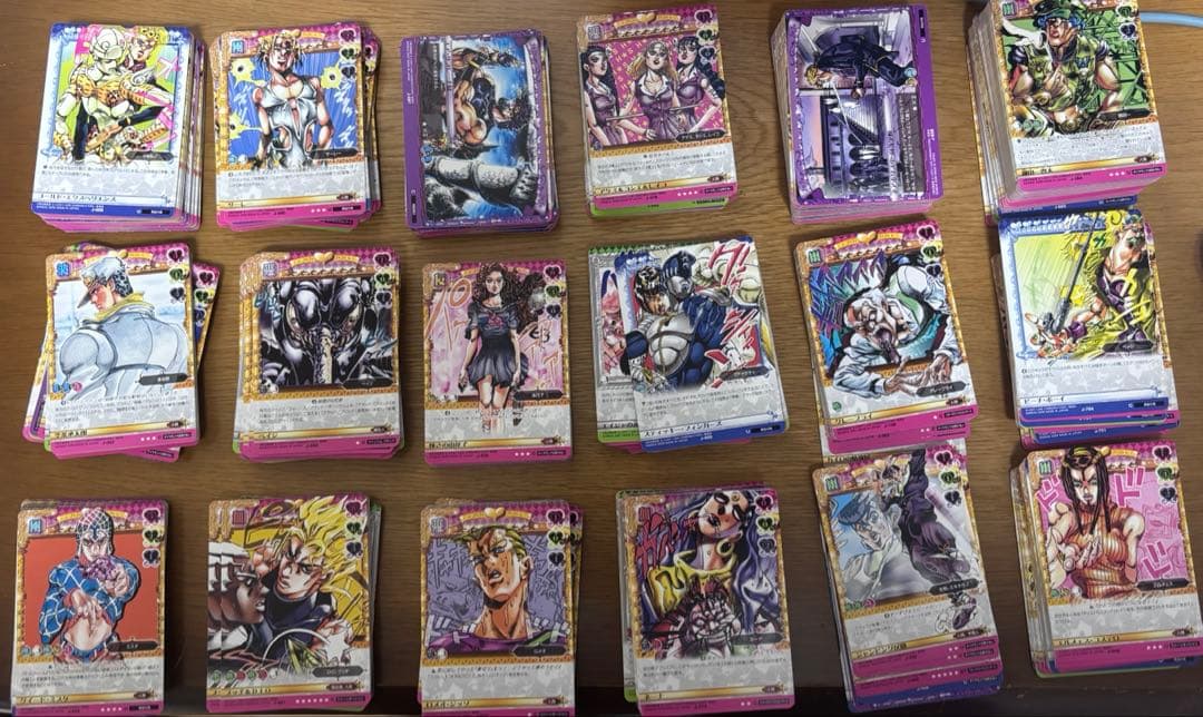 ジョジョの奇妙な冒険 abc カード コモンアンコ（一部R） 700枚程度セット