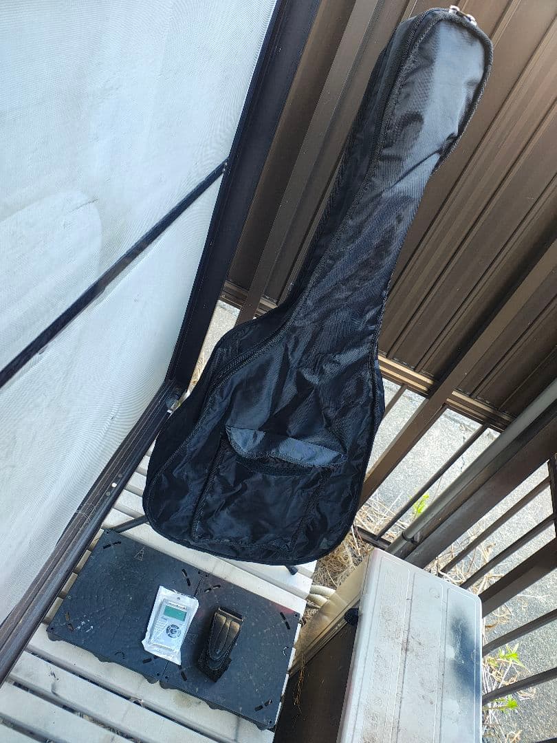 美品 ブラックハミングバード ピックアップ付エレアコ レリック加工