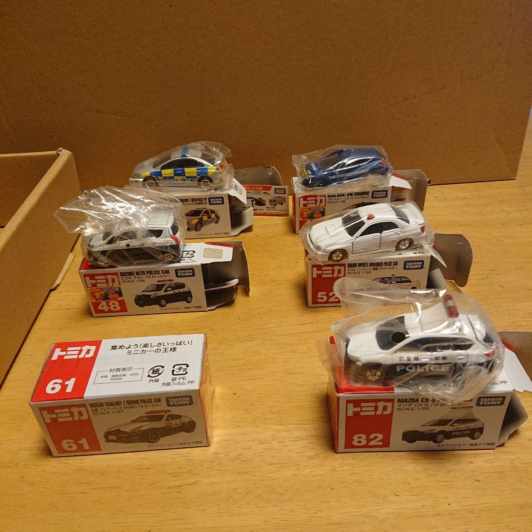 トミカ 赤箱パトロールカー等 34台セット ソアラ/NSX/パジェロ/セドリック