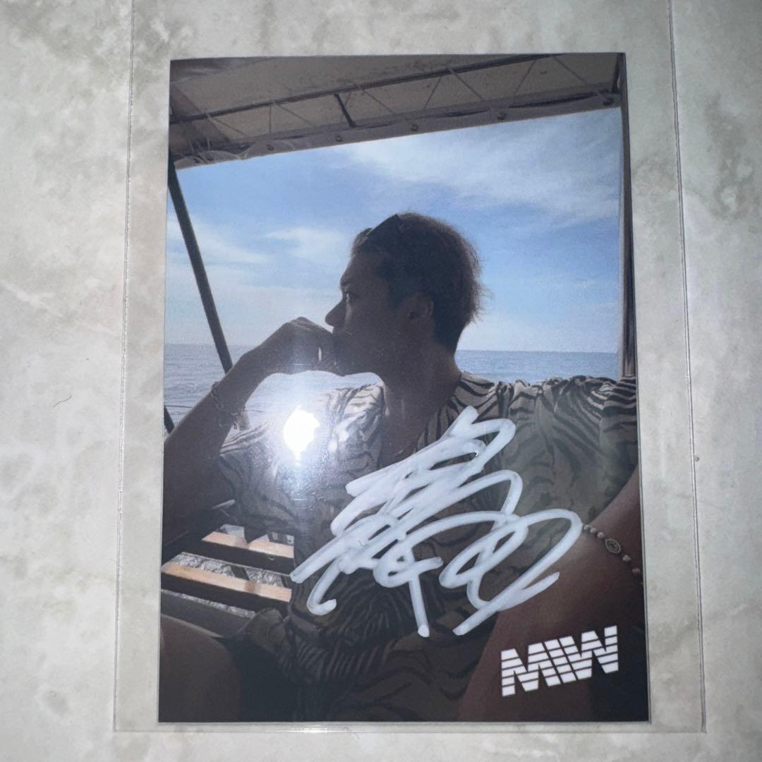 MIW 加納嘉将 サイン入り ステッカー 5枚セット