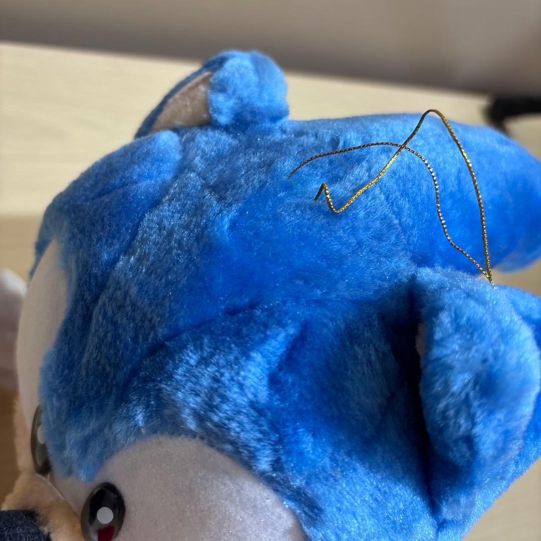 希少 美品 ペールカラーぬいぐるみ　ソニック＆テイルス　SEGAセガ 35cm