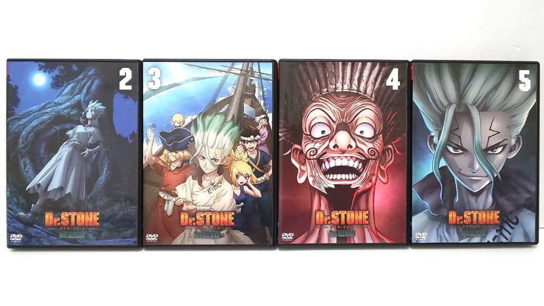 Dr.STONE ドクターストーン 3 DVD セット アニメ 2 3 4 5