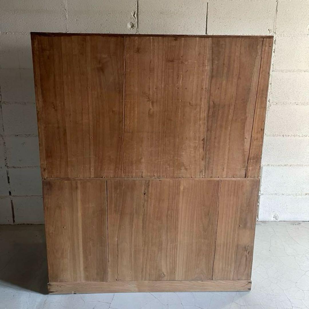 総桐箪笥　古家具　整理タンス　チェスト　5段　ローボード　アンティーク家具　骨董