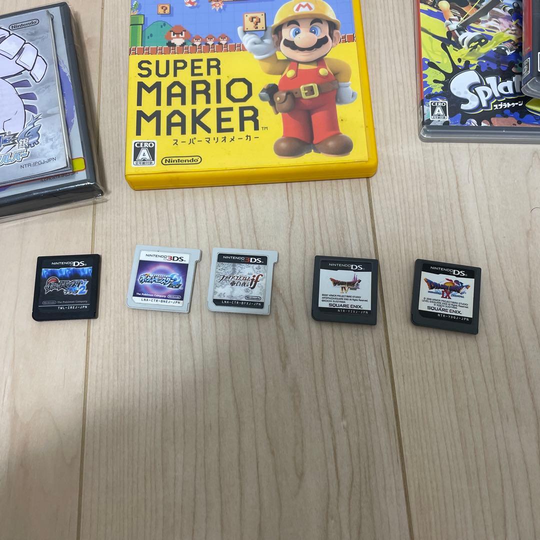 ゲームソフトまとめ売り Switch PS4 WiiU 3DS DS