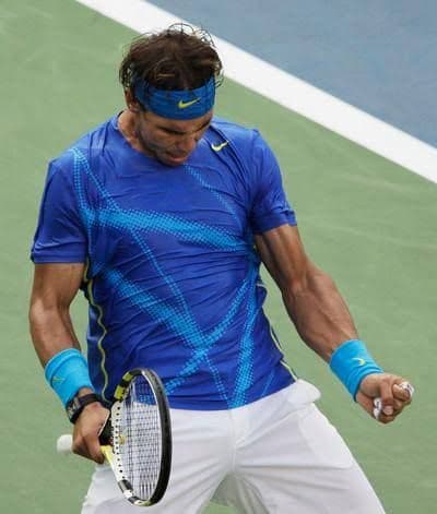 ナイキ 2011年 全米オープン ラファエル・ナダル シャツ