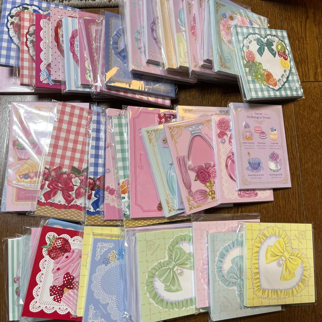 専用^_^新品未開封品hydrangea様バラメモまとめ売り