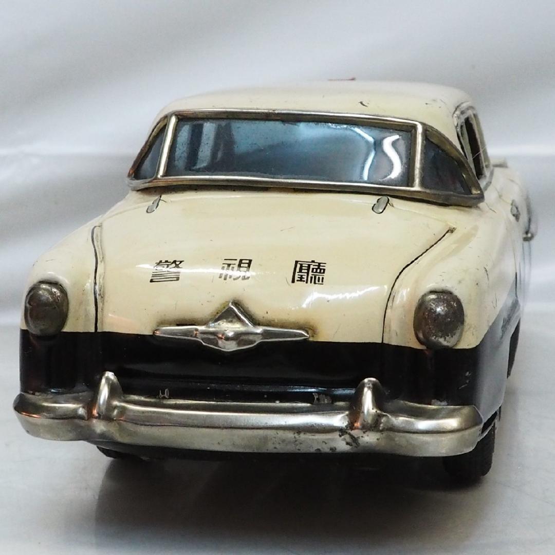 萬代屋【初代トヨペット クラウン警視庁パトカー欠品有】ブリキtin car箱無