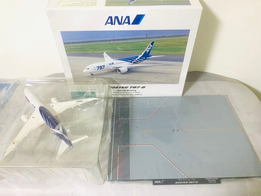 全日空商事公式モデルＢ７８７－８／ＪＡ８０１Ａ特別塗装機／ＨＮＤ４０８エプロン版
