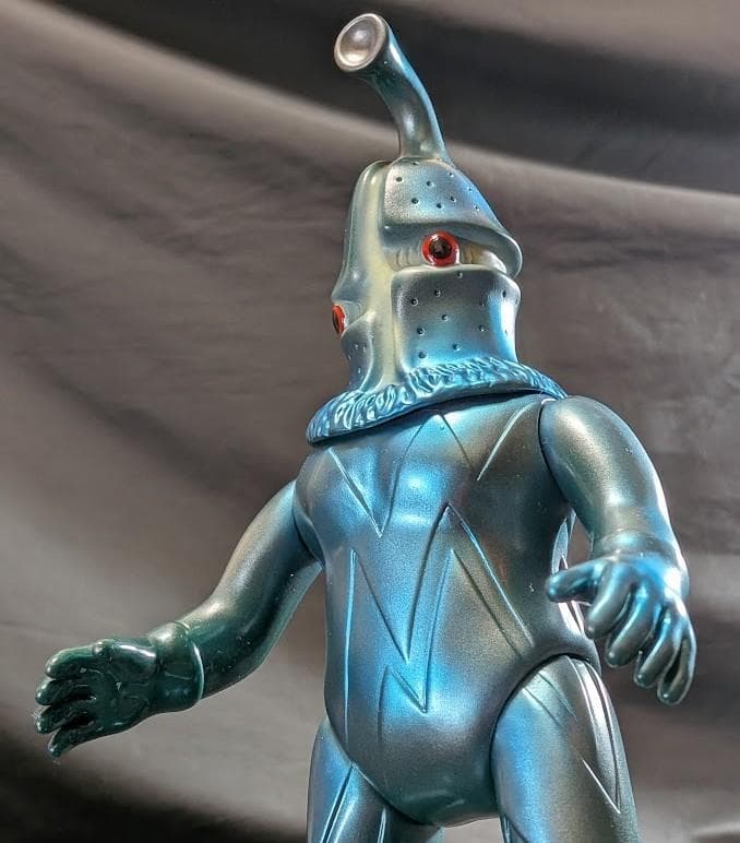 ケムール人「ウルトラＱ」登場宇宙人（Ｍ１号）ソフビフィギュア