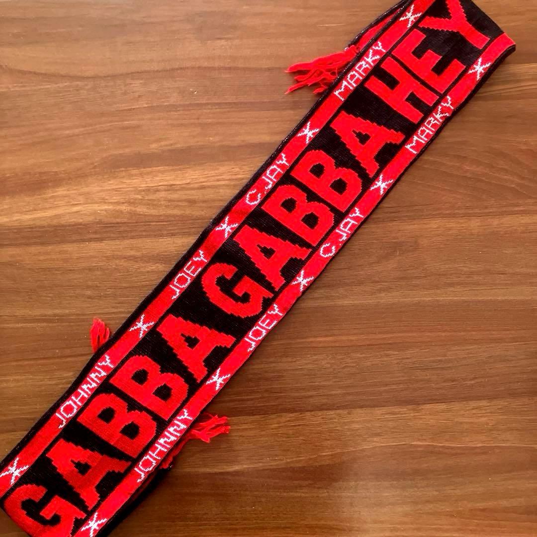 当時物 90's ツアー RAMONES ラモーンズ　マフラー ニット帽 レア