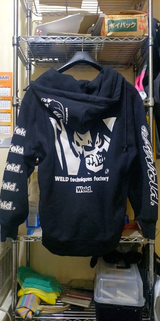 Team Weld 2020 ZIP UP パーカーカラー/ブラック