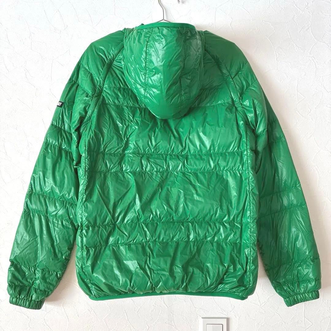 美品 ジャックバニー ダウンジャケット 2way 相当 緑 ゴルフウェア