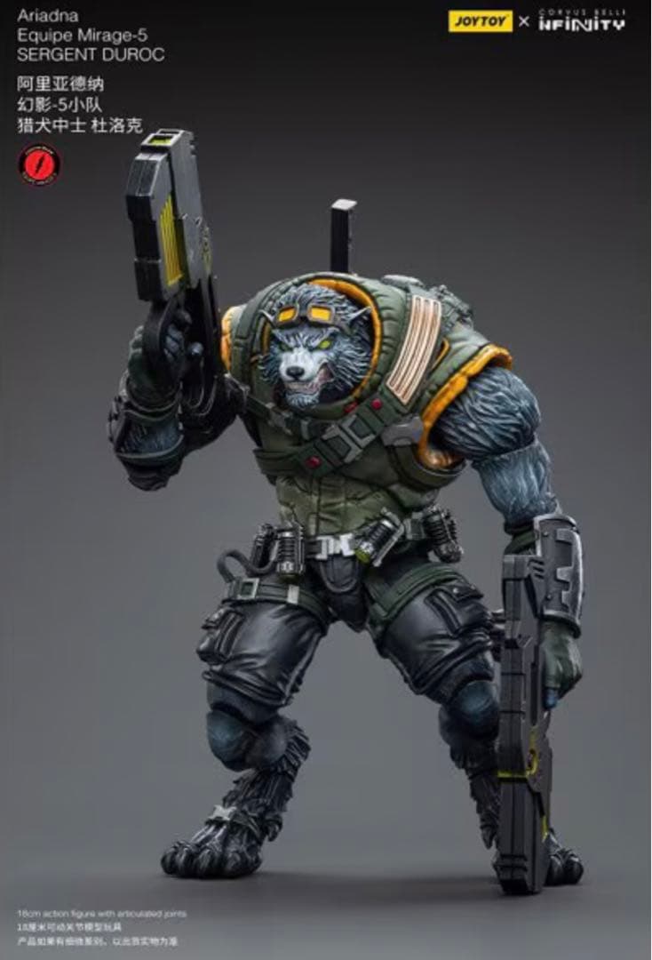 【バルサ突破記念割引】ＪＯＹＴＯＹ×ｉｎｆｉｎｉｔｙ　デュロック軍曹　ほぼ未使用