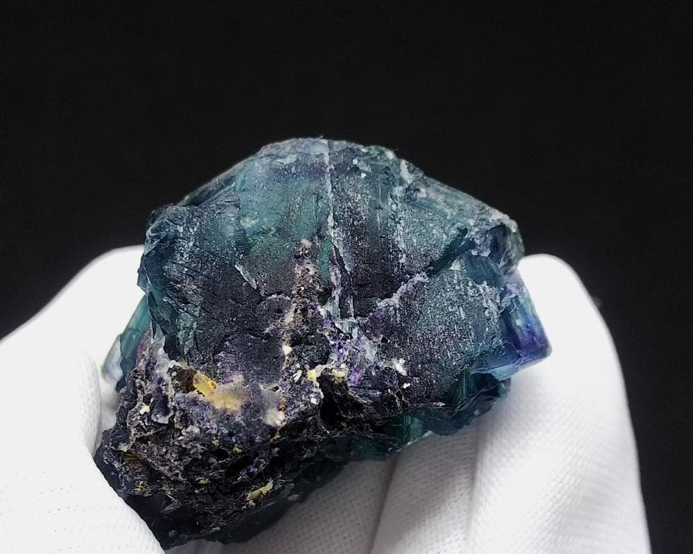 382 オコルス鉱山 フローライト ブルー グリーン パープル 蛍石