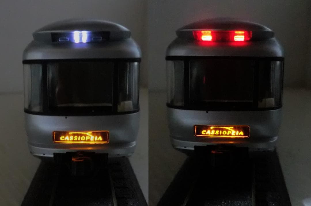 TOMIX HOゲージ 寝台特急 26系カシオペア 4両基本セット 車輛のみ現状