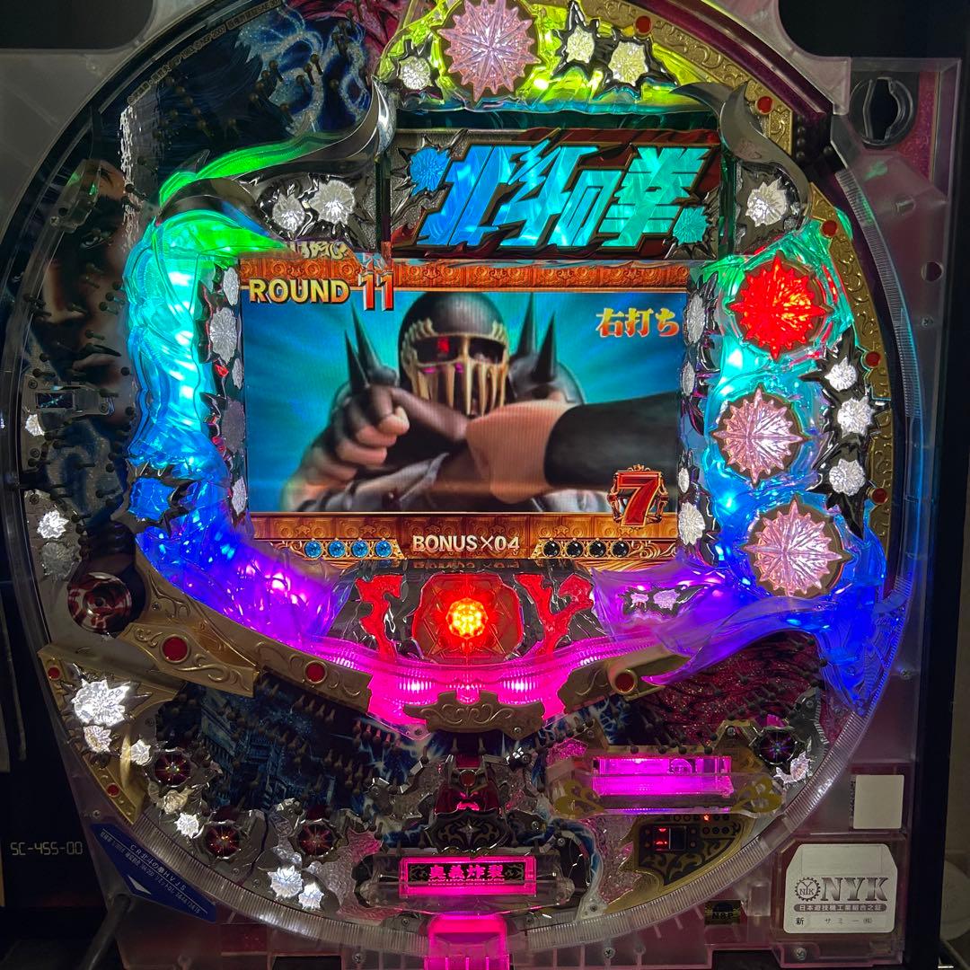 CR 北斗の拳 HVJS ケンシロウver 実機 卓上BOX 焔枠 パチンコ