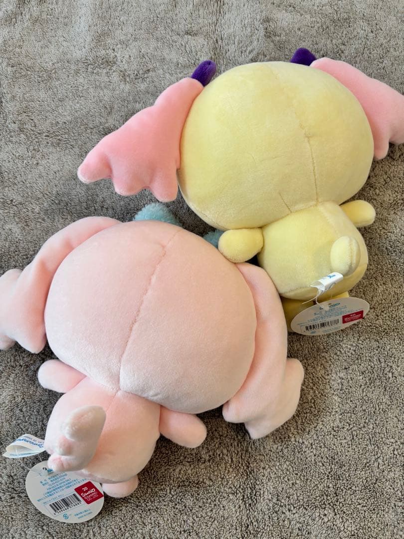 サンリオ　シナモロール ポロン あずき　むにゅぐるみ　ぬいぐるみ セット