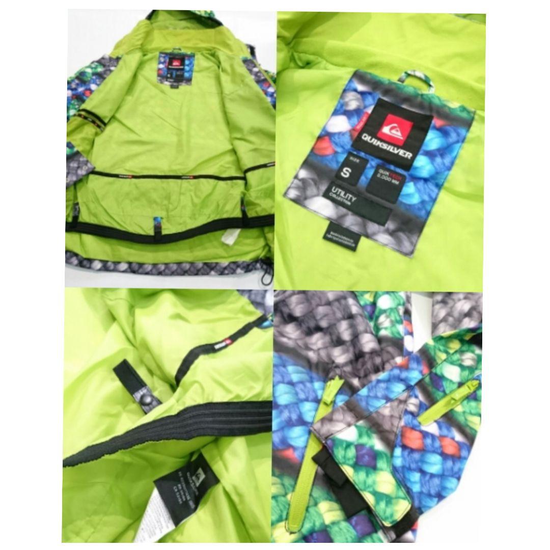 新品クイックシルバー スノーボード ウエア ジャケット S