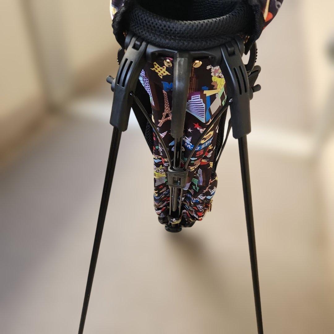 muスポーツ　セルフスタンド キャディバッグ