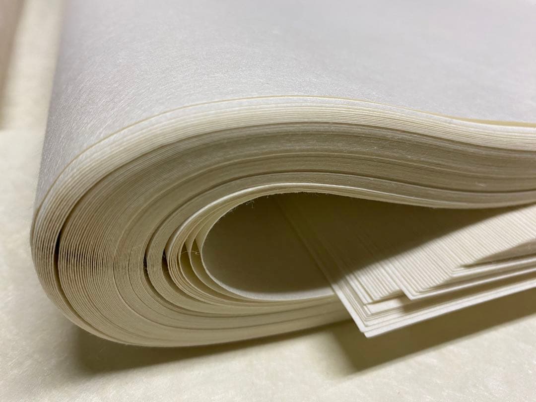 美濃国産紙 月宮殿 手漉 障子紙 76枚 極寒漉 本美濃紙