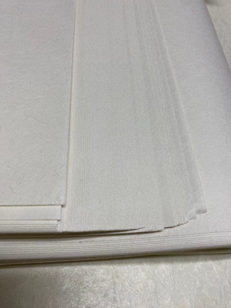 美濃国産紙 月宮殿 手漉 障子紙 76枚 極寒漉 本美濃紙