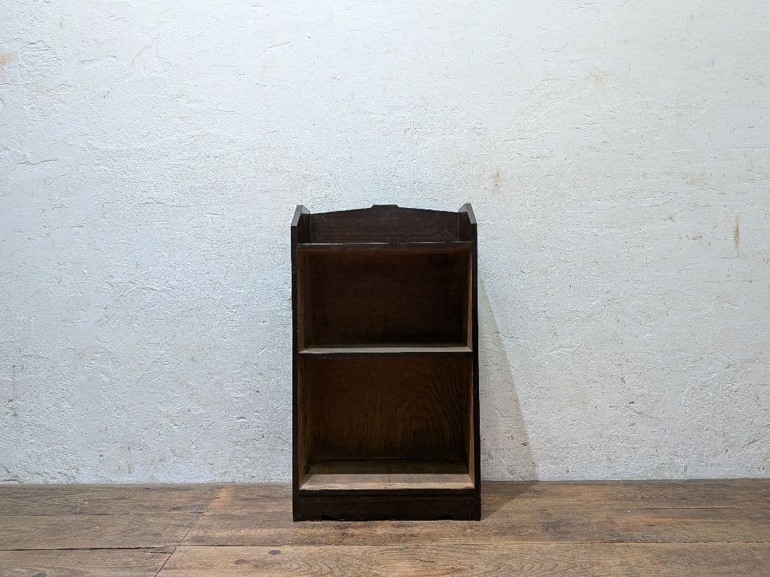 1122 ヴィンテージ　杉のオープンラック　飾り棚　収納棚　本箱　古道具　レトロ