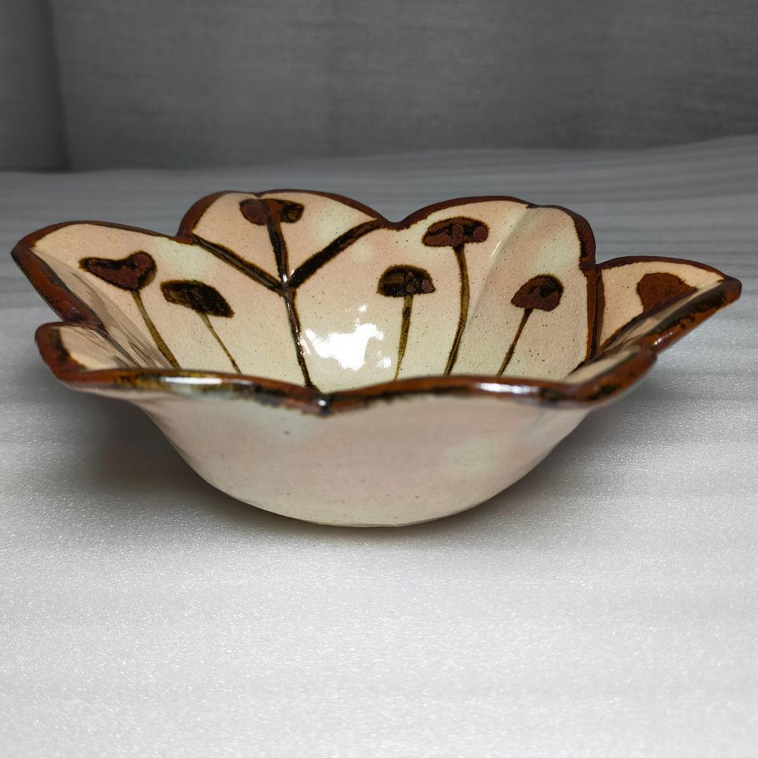 尾形乾山写しの逸品　 百合形向付1客