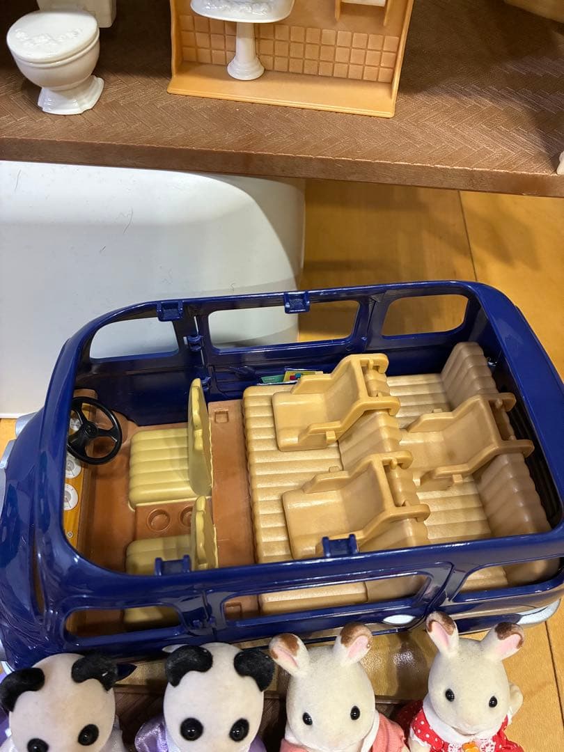 【まとめ売り】シルバニアファミリー　赤い屋根の大きなお家 など