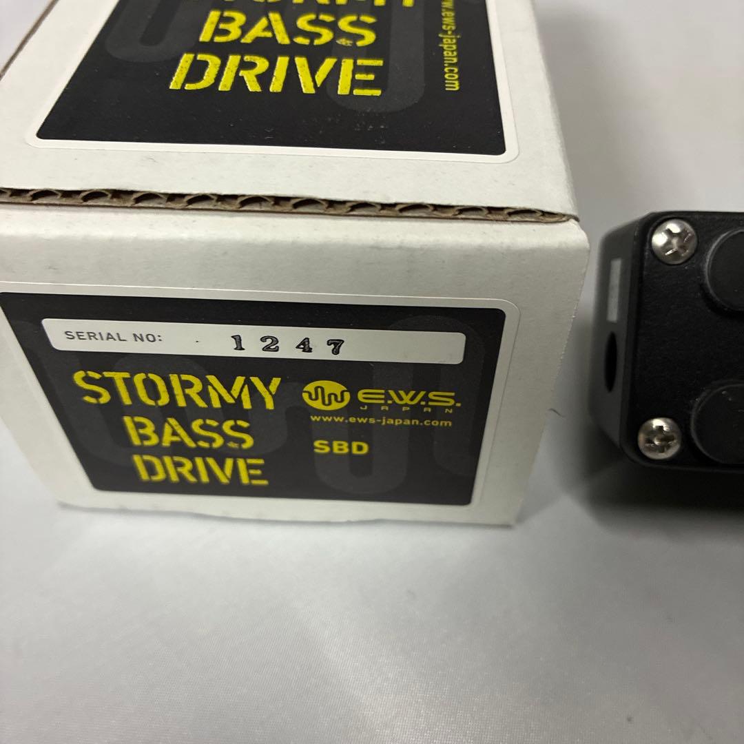 EWS stormy bass drive ベース用ディストーション