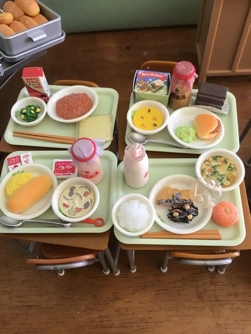 全8種セット 「ぷちサンプル 好きな教科は給食です