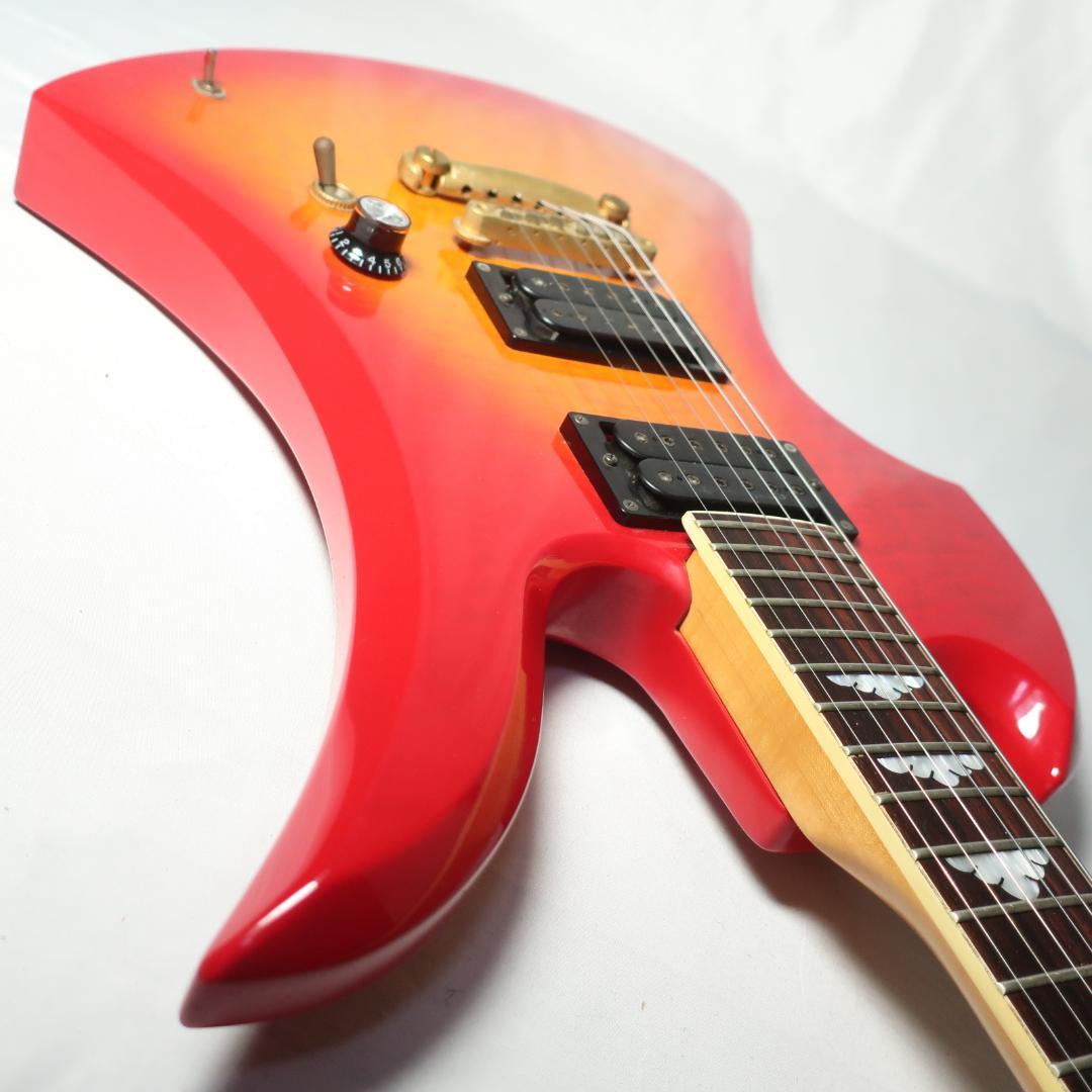 Burny HIDEモデル MG-85X モッキンバード ギター ギグバッグ付