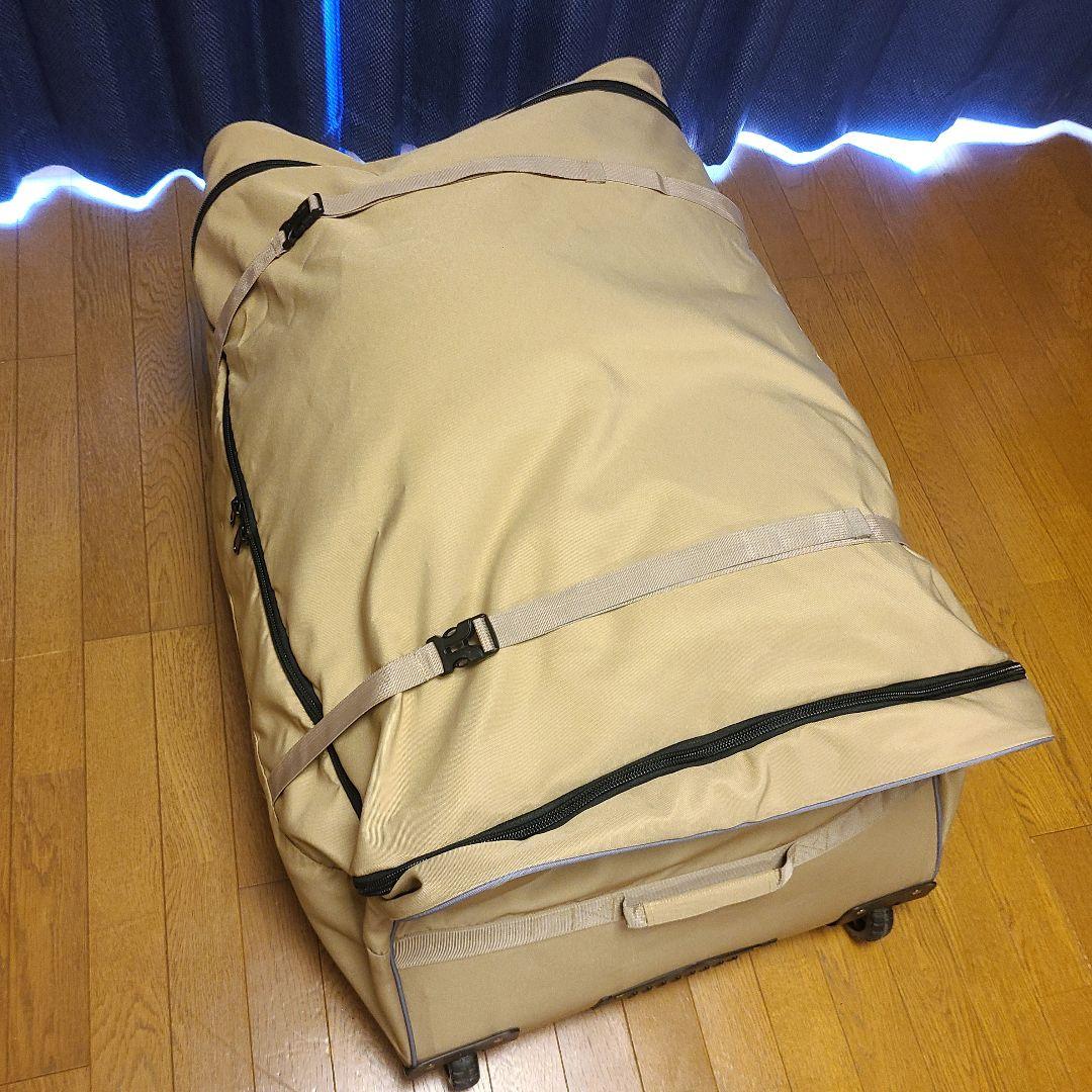 【美品】coody タイヤ付きキャリーケース　アウトドア　　ワゴン　キャンプ