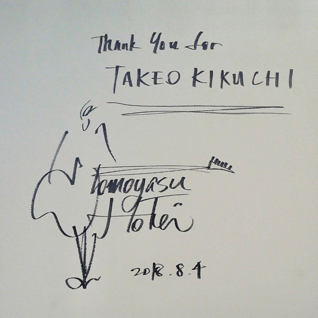 布袋寅泰 HOTEI× TAKEO KIKUCHI カシミヤセーター ブラック